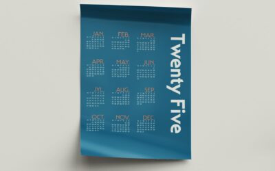 Azure Calendar 2025